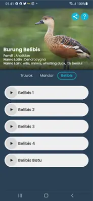 Suara Ruak-Ruak android App screenshot 1